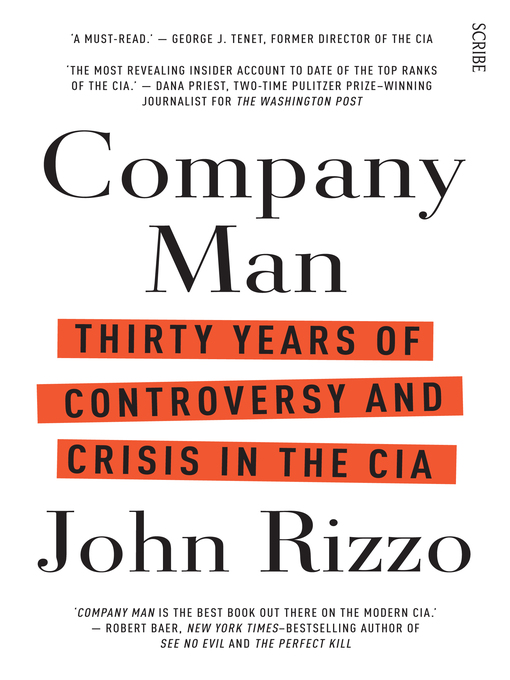 Title details for Company Man by John Rizzo - Available